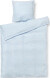 Juna - Bæk Bølge Sengetøj 140X200 Cm - Blå Hvid