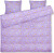 Juna - Grand Pleasantly Sengetøj 200X220 Cm - Lavendel