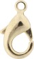 Karabinhage - L 10 1 Mm - Forgyldt - 5 Stk
