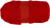 Kartet Uld - Rød - 100 G