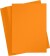 Karton - A5 - 180 G - Orange - 100 Ark