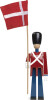 Kay Bojesen - Garder Med Flag - 22 Cm