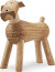 Kay Bojesen - Hund - Eg - 7 5 Cm
