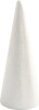 Kegle - H 19 5 Cm - Ø 7 Cm - Hvid - 1 Stk