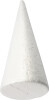 Kegle - H 35 Cm - Ø 16 Cm - Hvid - 1 Stk