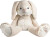 Kiddy Kanin Voksen 56 Cm - Råhvid