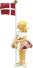 Kids By Friis - Bordflag - Ballerina