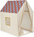 Kids Concept - Legetelt - Dusty Blue Check - 110X80X124 Cm
