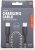Kikkerland - Usb-C Kabel - 2 Meter - Braided