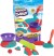 Kinetic Sand - Mold N Flow - Magisk Sand Sæt - Turkis Og Rød