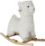 Bloomingville Mini - Kinto Gyngehest - Lama - Hvid - Polyester