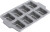 Kitchenaid - Metal Bakeware Mini Rectangular Cake Pan - Silver