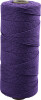 Knyttegarn - Tykkelse 1 Mm - L 315 M - Tynd Kvalitet 1212 - Violet - 220 G