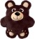 Kong - Hundelegetøj - Bamse - Snuzzles Bear M 21 5 X 21 5 X 9Cm