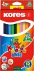 Kores - Kolores - Jumbo Farveblyanter - 12 Stk