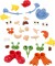 Kropsdele - Str 0 8-6 8 Cm - Assorterede Farver - 26 Stk