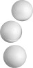 Kugle - Ø 5 Cm - Hvid - 50 Stk
