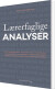 Lærerfaglige Analyser - Bog