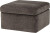 Bloomingville - Lanna Puf - Firkantet - Brun - Polyester