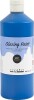 Lasurmaling - Mat - Transparent - Blå - 500 Ml