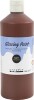 Lasurmaling - Mat - Transparent - Brun - 500 Ml
