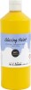 Lasurmaling - Mat - Transparent - Gul - 500 Ml