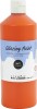 Lasurmaling - Mat - Transparent - Orange - 500 Ml