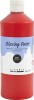 Lasurmaling - Mat - Transparent - Rød - 500 Ml