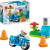 Lego 10471 - Duplo Town - Blå Politimotorcykel