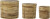 Bloomingville - Linoa Kurv I Flet - Natur - Rattan - 3 Stk