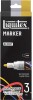 Liquitex - Accent Marker Set - Black Silver Gold - 2 Mm - 3 Stk