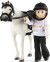 Lundby - Dukke Med Hest