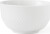 Lyngby Porcelæn - Rhombe Hvid Skål - 11 Cm