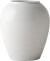 Lyngby Porcelæn - Rhombe White Vase 25Cm