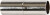 Magnetlås - L 20 Mm - Hulstr 5 Mm - Forsølvet - 2 Stk