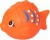 Magni Badedyr - Orange Fisk Med Lys