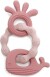 Biderangle I Silikone - Hval Og Blæksprutte Bideringe - Pink - Magni