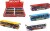 Magni - Turist Bus Med Pull-Back - Metal - Assorteret - 1 Stk