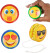 Magni - Yo-Yo Med Smiley Og Lys - Assorteret - 1 Stk