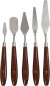 Malerknive - L 17-23 Cm - B 1 5-2 5 Cm - 5 Stk