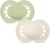 Mam - Orig Silk Pacifiers 6-16M - Green