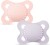 Mam - Orig Silk Pacifiers - Pink - 0-6 Months