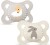Mam - Original Silk Pacifiers - Neutral - 0-6M