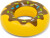 Mamamemo - Donut Med Brun Glasur - Legemad I Træ
