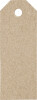 Manillamærker - Str 3X8 Cm - 220 G - Natur - 20 Stk