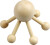 Massage-Edderkop - H 10 Cm - B 13 Cm - 1 Stk