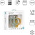 Matchstick Monkey - Animal Teether Gift Set - 3 Bideringe Dyr