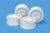 Medium-Narrow Rally Dish Wheels 24Mm 0 White - 54851 - Tamiya
