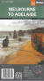 Hema Maps - Melbourne To Adelaide Featuring The Great Ocean Road - English Book
