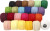 Merceriseret Bomuldsgarn - Assorterede Farver - 24X20 G